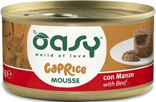 OASY Kot Mousse - z wołowiną 85g (puszka) - Mokra karma dla kotów - miniaturka - grafika 1
