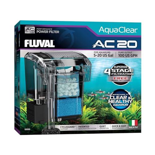 Fluval AquaClear AC20 filtr plecakowy do akwarium, 379 lph