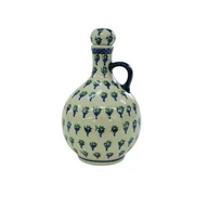 Karafki - Ceramiczna butelka kula Ceramika Bolesławiec - miniaturka - grafika 1