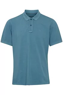 Koszulki męskie - Blend Męska koszulka polo, 184217/Bluestone, XL, 184217/Bluestone, XL - grafika 1