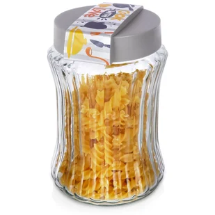 Pojemnik na produkty sypkie szklany 1,3 l - Pojemniki kuchenne - miniaturka - grafika 1