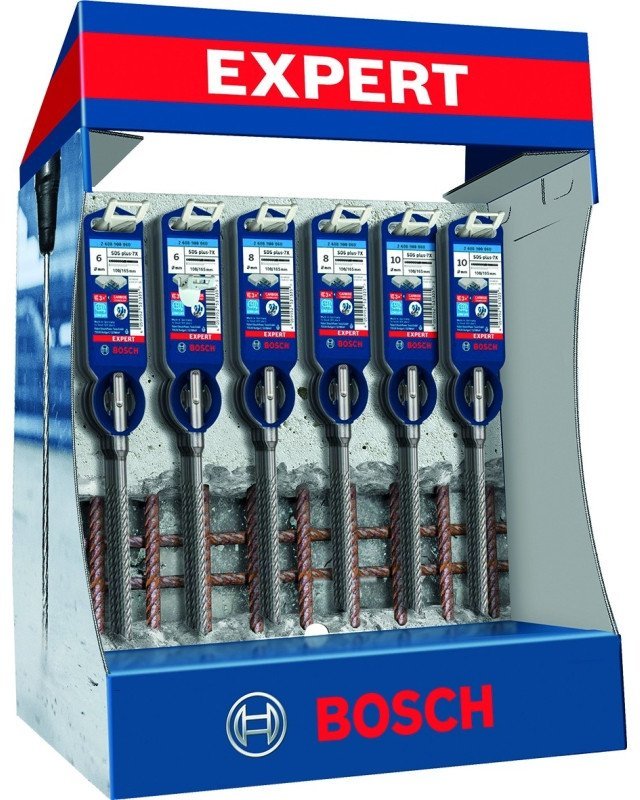 Bosch SDS plus-7X 6/8/10 30 szt Display EXP