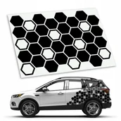 Akcesoria tuningowe - Plaster miodu naklejki na auto Tuning Samochodu - miniaturka - grafika 1