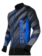 Bluzy na rower - STANTEKS SR0038 Bluza rowerowa kolarska na rower męska ocieplana Termoline XXL - miniaturka - grafika 1