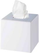 Pojemniki łazienkowe - Pojemnik na chusteczki higieniczne biały STELLA 23.004-W - miniaturka - grafika 1