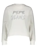 Swetry damskie - Pepe Jeans Sweter w kolorze białym - miniaturka - grafika 1