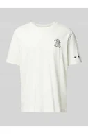Koszulki męskie - T-shirt z detalem z logo - Champion - miniaturka - grafika 1