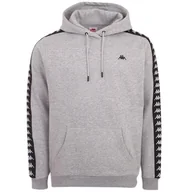 Bluzy męskie - Bluza Męska Kappa Joder Jasnoszara 310008 15-4101M-2Xl - miniaturka - grafika 1