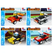 Klocki - Alleblox  Klocki konstrukcyjne. Speed. 31-34 elementy - miniaturka - grafika 1