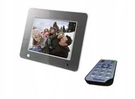 Ramki cyfrowe do zdjęć - CYFROWA RAMKA DO ZDJĘĆ 8 CALI LED USB SD VIDEO FILMY MUZYKA CZUJNIK RUCHU - miniaturka - grafika 1
