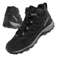 Buty trekkingowe damskie - Buty sportowe damskie Merrell West Rim Sport Thermo wodoodporne - miniaturka - grafika 1