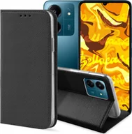 Etui i futerały do telefonów - Hello Case ETUI Z KLAPKĄ DO XIAOMI REDMI 13C 4G CZARNE ZAMYKANE MAGNETYCZNE KABURA - miniaturka - grafika 1
