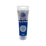 Farby i media malarskie - Astra Farba akrylowa Deco Artea w tubie 75ml granatowa - miniaturka - grafika 1