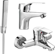 Zestawy baterii łazienkowych - Mexen Caro R72 zestaw wannowy, chrom - 746603R72-00 - miniaturka - grafika 1