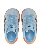 Buty dla dziewczynek - adidas Sneakersy Gazelle CF EL I IH2780 Niebieski - miniaturka - grafika 1