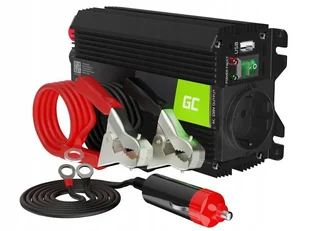 Przetwornica Green Cell 12V/230V 300W/600W - Przetwornice samochodowe - miniaturka - grafika 1