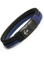 Bransolety męskie - Męska bransoletka sportowa ArgentoMen - Pakamera - miniaturka - grafika 1