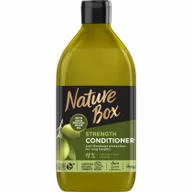 Odżywki do włosów - Nature Box Nature Box Olive Oil Odżywka do włosów długich wzmacniająca 385ml - miniaturka - grafika 1