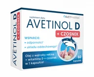 Witaminy i minerały - Avet Pharma Avetinol D + Czosnek 60 kapsułek 3725961 - miniaturka - grafika 1