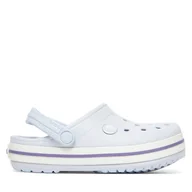 Buty dla dziewczynek - Klapki Crocs Crocband Clog K 207006 Szary - miniaturka - grafika 1