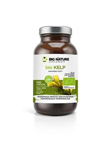 Big Nature Kelp - suplement diety 100 tab. Bio - suplement - Odchudzanie i oczyszczanie - miniaturka - grafika 1