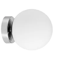 Lampy ścienne - LAMPA ŚCIENNA KINKIET NOWOCZESNY CHROMOWANY FREDICA - miniaturka - grafika 1