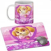 Podkładki pod mysz - Zestaw Kubek + Podkładka - Psi Patrol Paw Psy - Prezent Wiele Wzorów + Imię - miniaturka - grafika 1