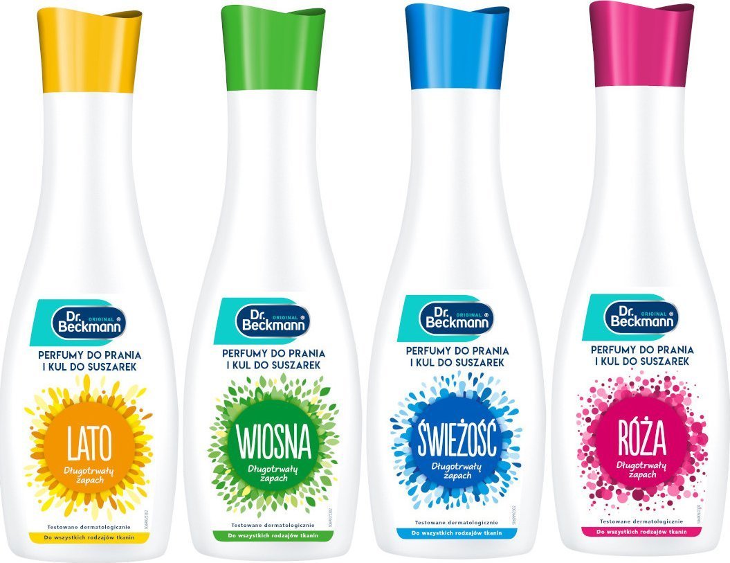 DR BECKMANN PERFUM ZAPACH DO PRANIA, PRALKI I SUSZARKI KONCENTRAT 4X250ML