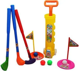 Madej ZESTAW DO GRY W MINI GOLFA DLA DZIECI 1164 MADEJ GRA W GOLFA - Zabawki i gry sportowe - miniaturka - grafika 1