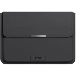 Skórzane etui / pokrowiec z funkcją podstawki INVZI do MacBook Pro/Air 15"/16" (czarne) - Torby na laptopy - miniaturka - grafika 1
