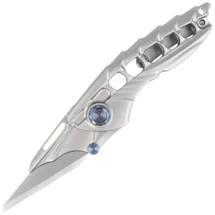 Nóż składany RikeKnife Alien 1 Gray Titanium, Satin M390 (RK-ALIEN1-P) - Noże - miniaturka - grafika 1