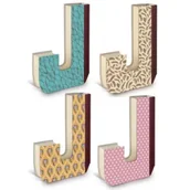 Notesy i bloczki - If Alphabooks Notatnik litera - J - miniaturka - grafika 1