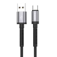 Kable - Kabel USB do USB-C Foneng X83, 2.1A, 1m (czarny) - miniaturka - grafika 1