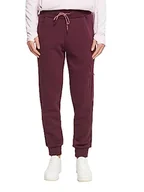 Spodnie damskie - ESPRIT Sports Damskie spodnie do jogi K_Sweat Pants, bordowe RED, XL - miniaturka - grafika 1