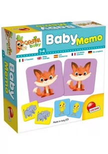 Carotina Baby Memo Zwierzęta - Gry planszowe - miniaturka - grafika 2