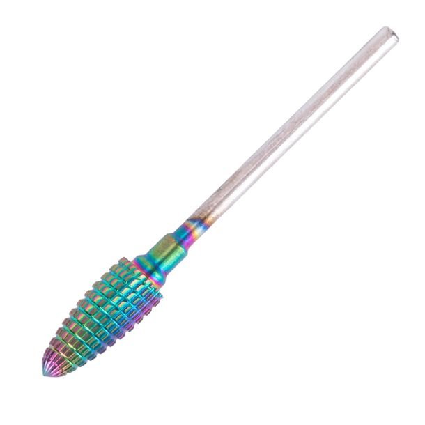 Profesjonalny frez kobaltowo wolframowy tęczowy model Flame M 3/32