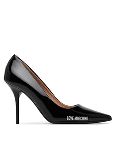 LOVE MOSCHINO Szpilki JA10089G1MIH0000 Czarny - Czółenka - miniaturka - grafika 1