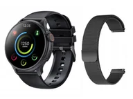 Smartwatch - GlacierX Aura Black + Bransoleta mesh GX-AC60 BM - miniaturka - grafika 1