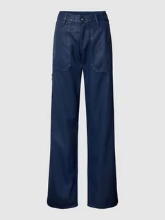 Spodnie damskie - Jeansy o luźnym kroju z ozdobnymi szwami model ‘Judee’ - grafika 1