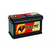 Akumulatory samochodowe - Akumulator BANNER 12V 80Ah 800A 58001  w 24 h. Do 100 dni na zwrot. 100 tys. Klientów. - miniaturka - grafika 1