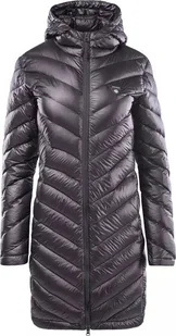 Iguana Damski płaszcz ocieplany Iguana Larica Wm000181908 czarny rozmiar XL - Kurtki i kamizelki sportowe damskie - miniaturka - grafika 1