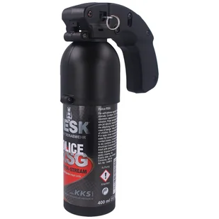 Gaz pieprzowy KKS VESK RSG Police 2mln SHU, Stream 400ml (12400-S) - Gaz pieprzowy - miniaturka - grafika 1
