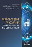 Ekonomia - DIFIN Współczesne wyzwania gospodarow. nieruchomościami - Bartłomiej Michał Marona Głuszak - miniaturka - grafika 1