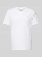 Koszulki męskie - T-shirt z naszywką z logo - miniaturka - grafika 1