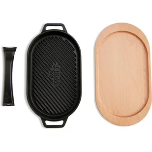 Żeliwna patelnia grillowa do serwowania Witt Pizza - Patelnie - miniaturka - grafika 1