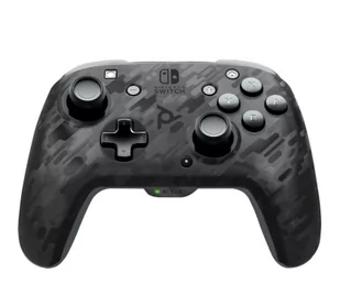 PDP FACEOFF CAMO CZARNY (500-202-EU-CMBK) - Kontrolery do Nintendo - miniaturka - grafika 1