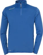 Bluzy męskie - Uhlsport Essential męska bluza z zamkiem błyskawicznym 1/4, kolor lazurowy/biały, XXL - miniaturka - grafika 1