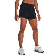 Spodenki damskie - Damskie Spodenki UNDER ARMOUR FLEX WOVEN 2 IN 1 SHORT 1376936-001 – Czarny - miniaturka - grafika 1