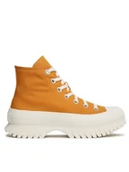 Trampki damskie - Converse Trampki Chuck Taylor All Star Lugged 2.0 Hi A06022C Żółty - miniaturka - grafika 1