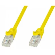Pozostałe akcesoria sieciowe - Techly Patchcord Cat.5e UTP CCA 5m żółty - miniaturka - grafika 1